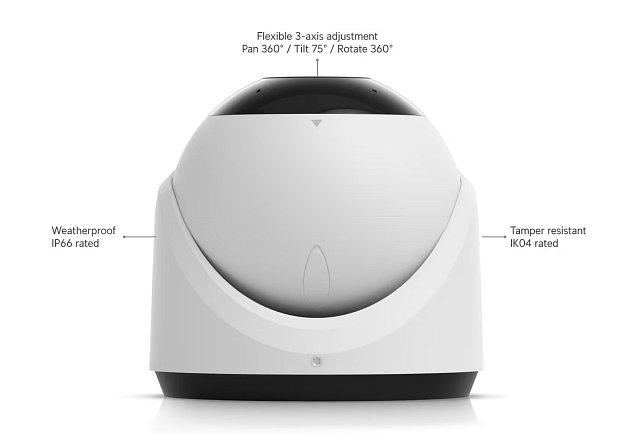 Ubiquiti UVC-G6-Turret-W - UniFi Protect G6 Turret, bílá