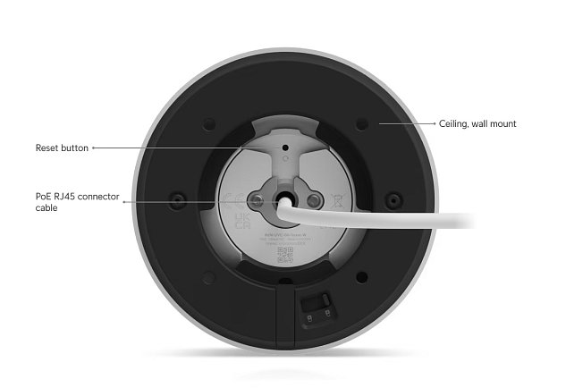 Ubiquiti UVC-G6-Turret-W - UniFi Protect G6 Turret, bílá