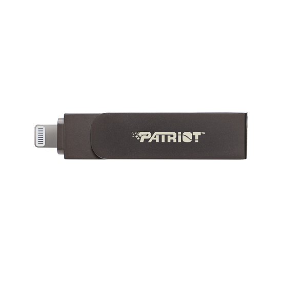 Patriot iLuxe Stick C MFi/256GB/USB 3.2/Lightning + USB-C/Černá