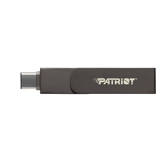 Patriot iLuxe Stick C MFi/512GB/USB 3.2/Lightning + USB-C/Černá