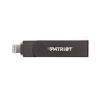 Patriot iLuxe Stick C MFi/512GB/USB 3.2/Lightning + USB-C/Černá
