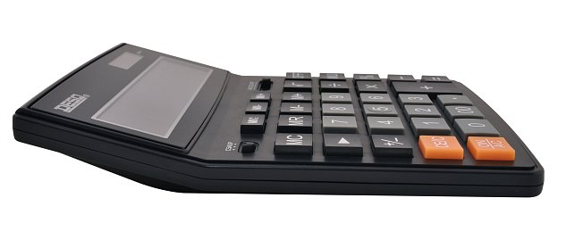 Kalkulačka DESQ XXL, černá