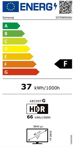 Samsung ViewFinity S8/LS37D800UAUXEN/37