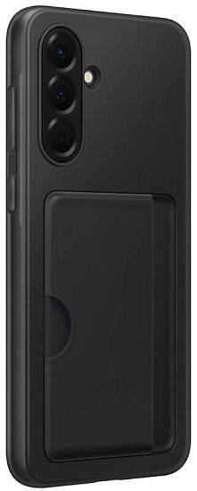 Samsung Zadní kryt s kapsou na kartu pro Galaxy A56 Black