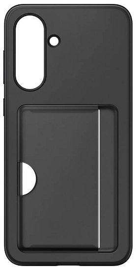 Samsung Zadní kryt s kapsou na kartu pro Galaxy A56 Black