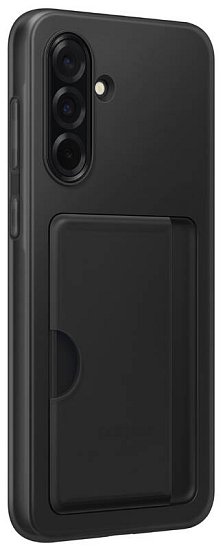 Samsung Zadní kryt s kapsou na kartu pro Galaxy A36 Black