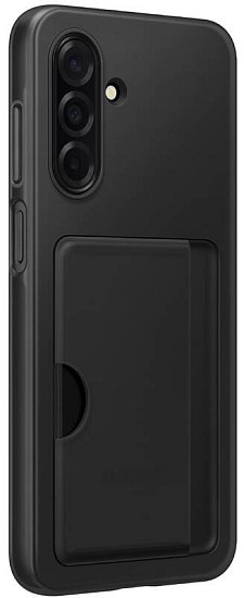 Samsung Zadní kryt s kapsou na kartu pro Galaxy A26 Black