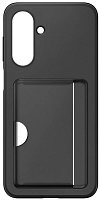 Samsung Zadní kryt s kapsou na kartu pro Galaxy A26 Black
