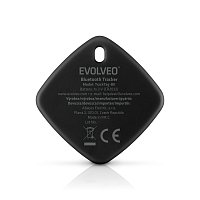 EVOLVEO TrackTag, Bluetooth lokátor s Apple Find My, černý