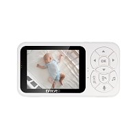 EVOLVEO Baby Monitor N35, dětská chůvička s kamerou,VOX,teploměr,noční vidění,RGB světlo,Růžová