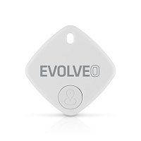 EVOLVEO TrackTag, Bluetooth lokátor s Apple Find My, bílý