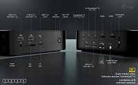 i-tec Thunderbolt5 Quattro Display Docking Station, 5x USB, 2.5 GLAN, Power Delivery 140W