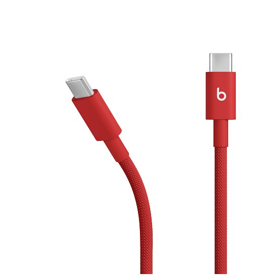 Beats USB-C / USB-C Woven Cable (1.5m)- Rapid Red