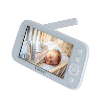 EVOLVEO Baby Monitor N5 - Set videochůvičky s 360° dohledem, obousměrnou komunikací a ukolébavkami,