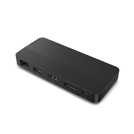 Lenovo USB-C Dual Display Travel Dock (w/ adapter)