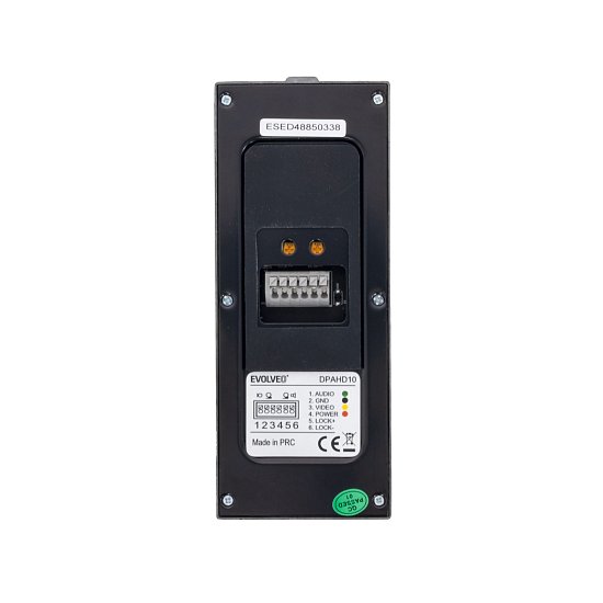 EVOLVEO DoorPhone AHD10, Sada domácího WiFi videotelefonu s ovládáním dveří a RFID, černý 10