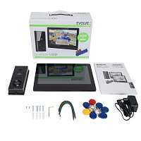 EVOLVEO DoorPhone AHD10, Sada domácího WiFi videotelefonu s ovládáním dveří a RFID, černý 10