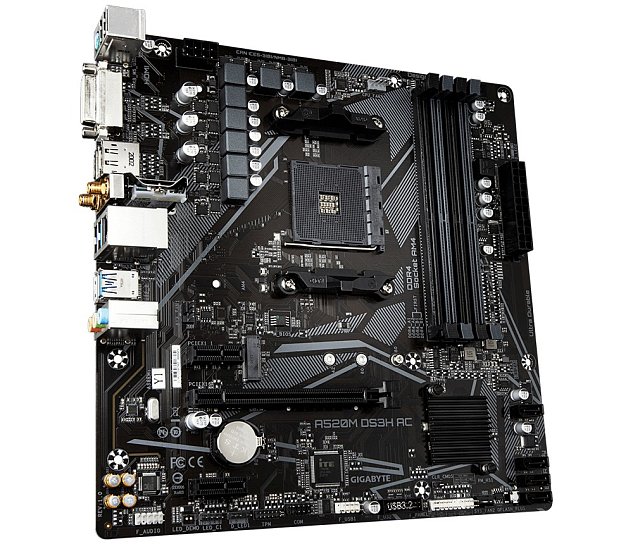 GIGABYTE A520M DS3H AC/AM4/mATX