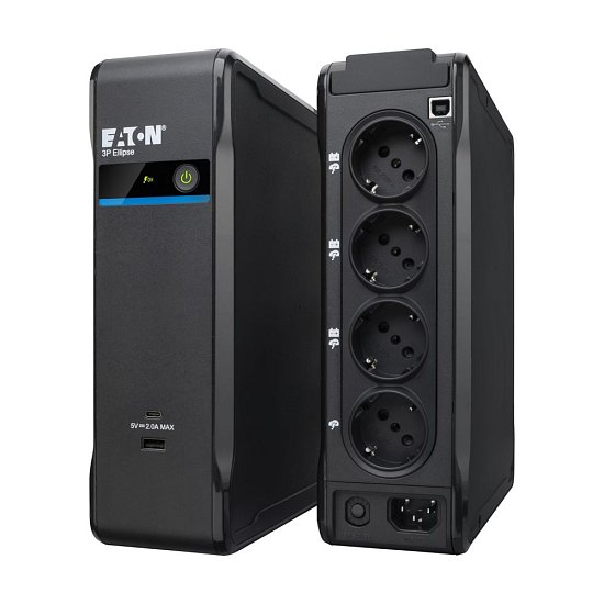Eaton UPS 1/1fáze,700VA - 3P Ellipse 700 USB DIN