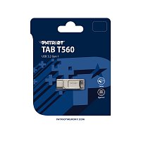 Patriot TAB T560/128GB/USB 3.2/USB-A + USB-C/Stříbrná