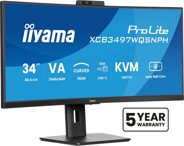 iiyama ProLite/XCB3497WQSNPH-B1/34