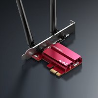 Mercusys MA37BE BE6500 WiFi7 BT PCIe adapt.