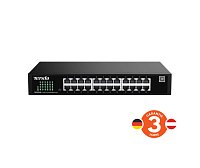 Tenda TEG2224D Websmart L2 cloud managed switch, 24x 10/100/1000 Mbps, Kov, Fanless-bez ventilátorů