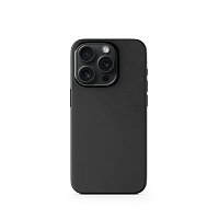 Epico Mag+ kožený kryt iPhone 15 Pro - černá