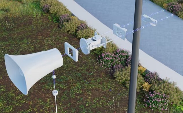 Ubiquiti UP-AI-Horn-Speaker-W - UniFi Protect AI Horn Speaker