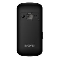EVOLVEO EasyPhone XS, mobilní telefon pro seniory, černý