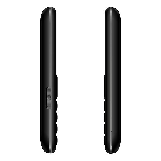 EVOLVEO EasyPhone XS, mobilní telefon pro seniory, černý