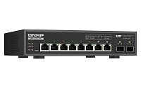 QNAP switch QSW-L3208-2C6T (6x 10GbE port, 2x 10G SFP+/NBASE-T Combo, Lite Managed)