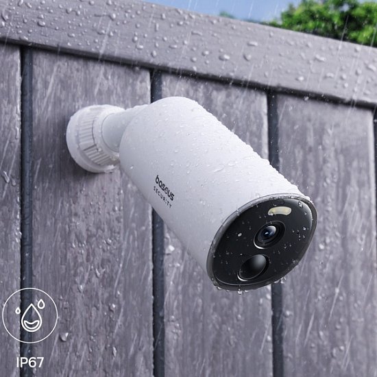 Baseus Venkovní kamera Security B1 2K bílá