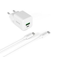 Epico GaN 20W adaptér EA20 s 1,2 m USB-C kabelem