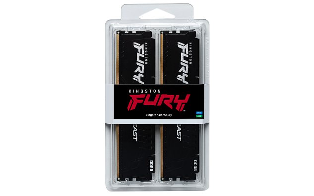 Kingston FURY Beast EXPO/DDR5/128GB/5600MHz/CL40/2x64GB/Black