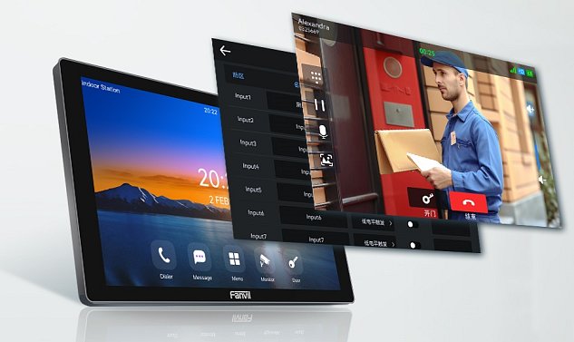 Fanvil i506W SIP vnitřní dotyková stanice, 10,1