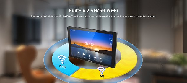 Fanvil i506W SIP vnitřní dotyková stanice, 10,1