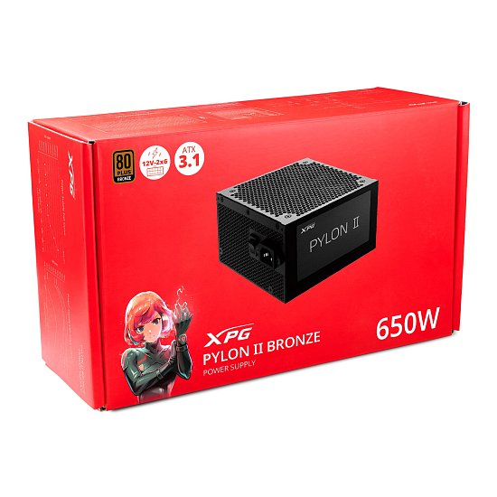 Adata XPG PYLON II/650W/ATX 3.1/80PLUS Bronze/Retail