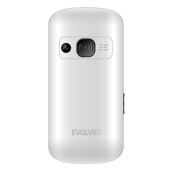 EVOLVEO EasyPhone XS, mobilní telefon pro seniory, bílý