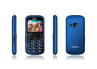 EVOLVEO EasyPhone XS, mobilní telefon pro seniory, modrý