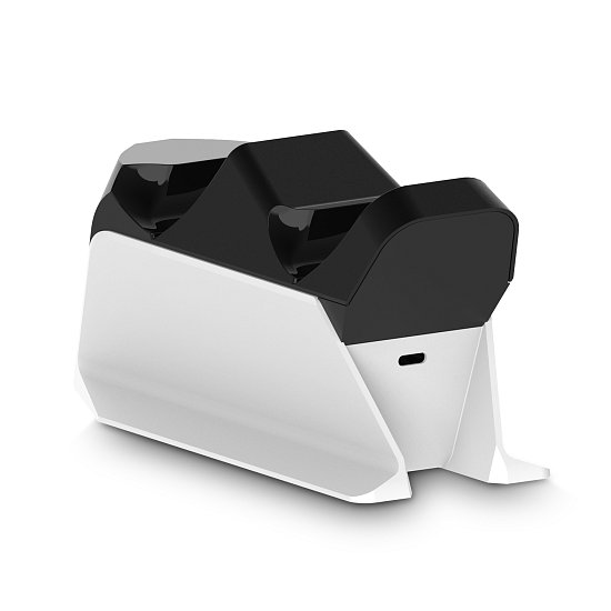 EVOLVEO DockCharge, nabíjecí základna a stojánek pro dva ovladače PS5