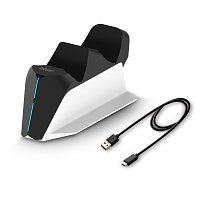 EVOLVEO DockCharge, nabíjecí základna a stojánek pro dva ovladače PS5