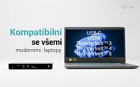i-tec Thunderbolt4 3x Display Docking Station, Power Delivery 96W