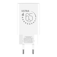OBAL:ME GaN Cestovní Nabíječka USB-A + 2xUSB-C 65W White