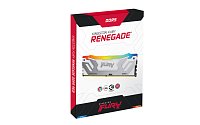 Kingston FURY Renegade/DDR5/24/8000MHz/CL38/1x24GB/RGB/White