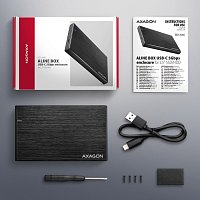 AXAGON EE25-XA6C, USB-C 5Gbps - SATA 6G, 2.5