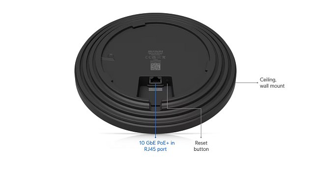 Ubiquiti U7-Pro-XG-B, UniFi AP U7 Pro XG, černá