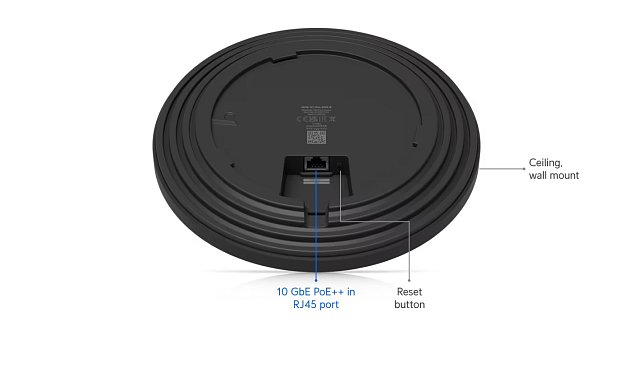 Ubiquiti U7-Pro-XGS-B, UniFi AP U7 Pro XGS, černá