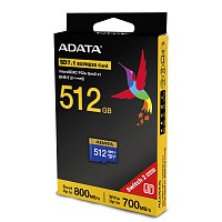 Adata Express Gen3 L1/Micro SDXC/500GB/UHS-I U3 / Class 10
