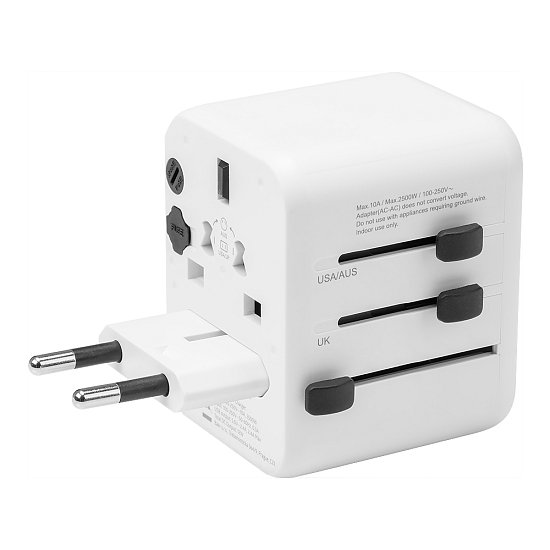 Tactical PTP Travel Adapter White